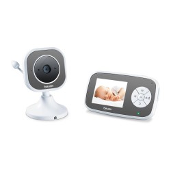 Beurer BY110 - Babyfoon met camera + XL ouderunit - Eco+